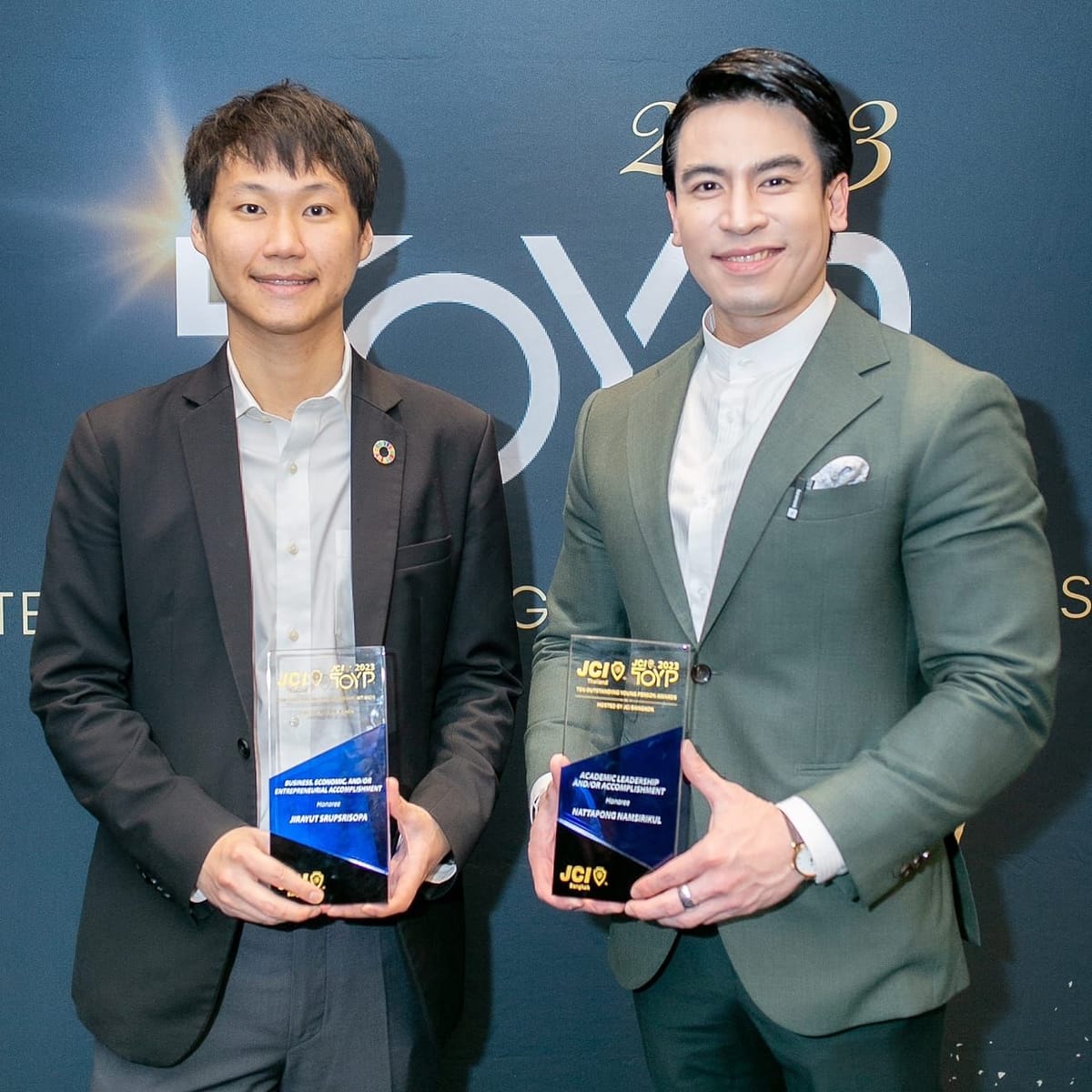 Dr. NUTTAPONG NAMSIRIKUL (POP) ครูพี่ป๊อป ดร. ณัฐพงศ์ นำศิริกุล Highlight TOYP AWARDS 2023 จัดโดย JCI Thailand หรือ Junior Chamber International องค์กรนานาชาติ