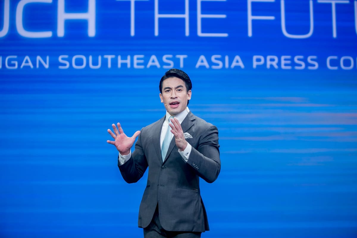 Dr. NUTTAPONG NAMSIRIKUL (POP) ครูพี่ป๊อป ดร. ณัฐพงศ์ นำศิริกุล Highlight ‘Touch the Future’ – the 2023 Changan Southeast Asia Press Conference