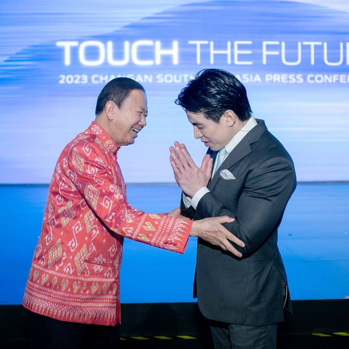 Dr. NUTTAPONG NAMSIRIKUL (POP) ครูพี่ป๊อป ดร. ณัฐพงศ์ นำศิริกุล Highlight ‘Touch the Future’ – the 2023 Changan Southeast Asia Press Conference